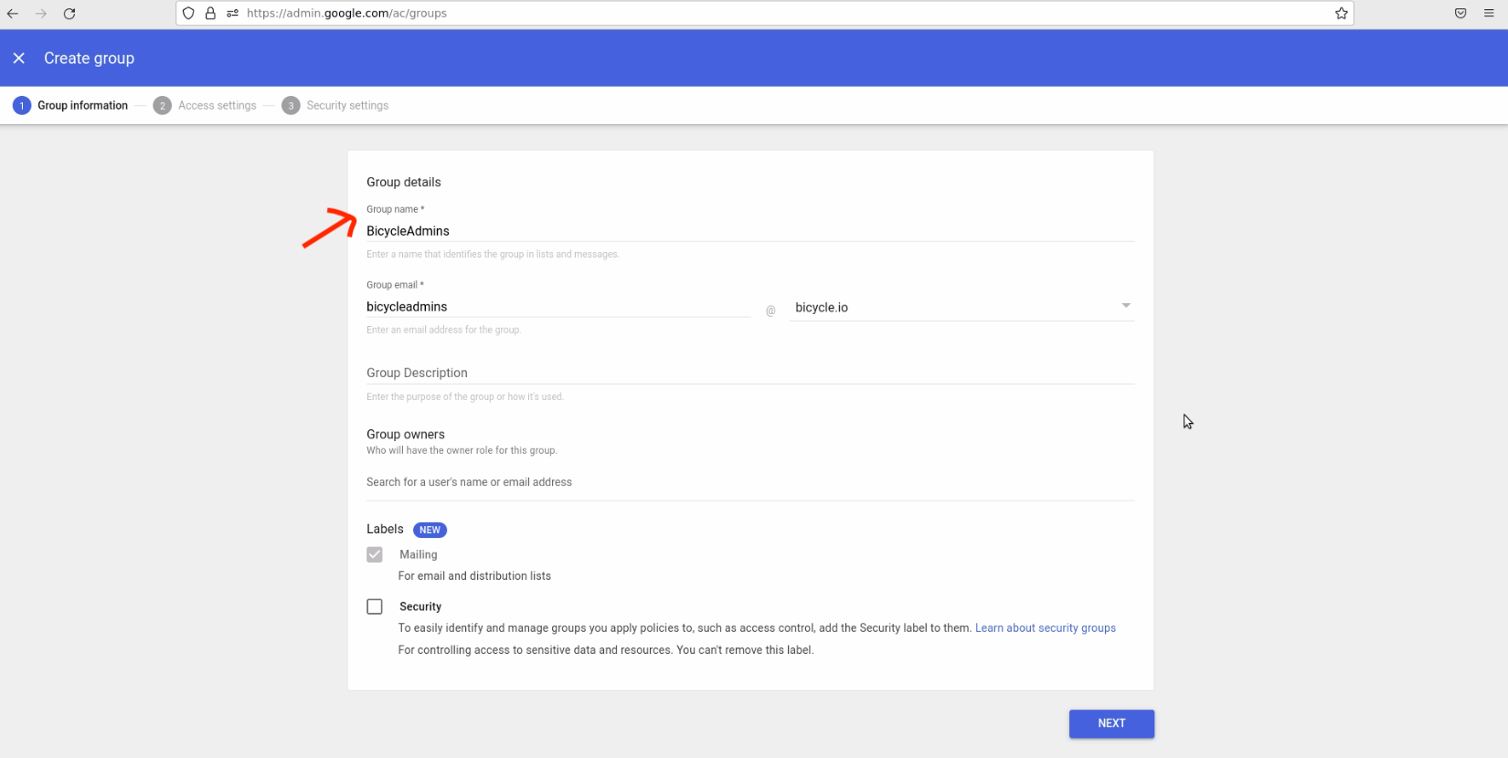 Google IdP SSO URL, Entity ID, and certificate