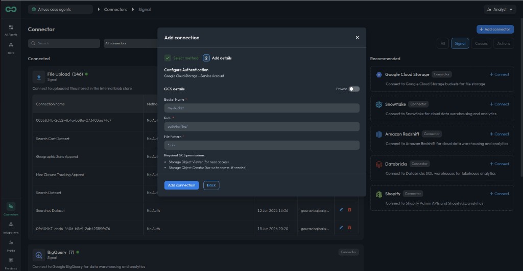 Non-private mode with Private toggle off